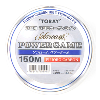 토레이 솔라롬 파워게임 카본루어라인 [1.5호] 5 lb